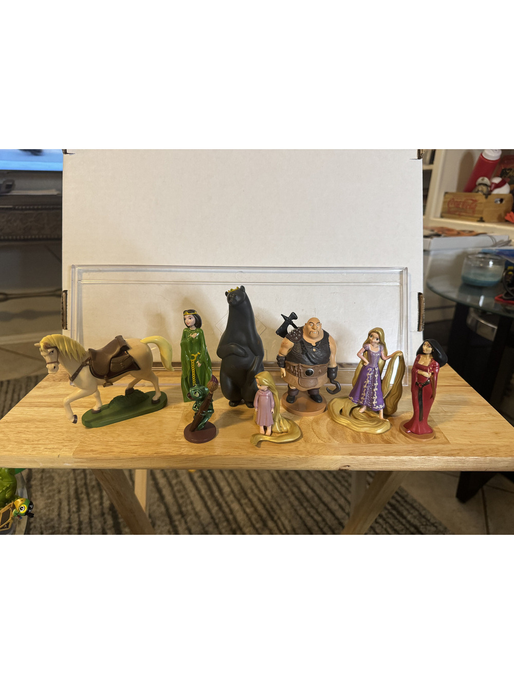 Disney Brave and Tangled Deluxe figure play set